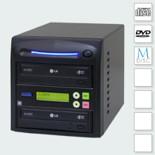 CopyBox 1 DVD Duplicator Standard - compact cd dvd dupliceer systeem snel eenvoudig kopieren zonder pc software geschikt alle disks
