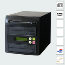 CopyBox 1 DVD Duplicator Standard Lightscribe - kleine compacte cd dvd duplicator lightscribe print mogelijkheid computer connectie een op een kopieren