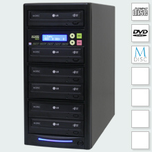 CopyBox 5 DVD Duplicator Standard - kopieren cd dvd recordable media zonder pc software copybox duplicator towers 19 inch racks